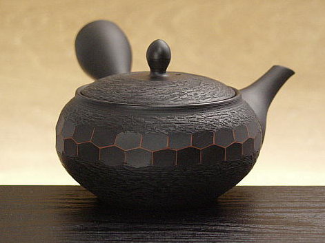面取銅製湯沸 急須 水差 金工美術 茶壺 薬缶 稀少 歴史 煎茶WWST077